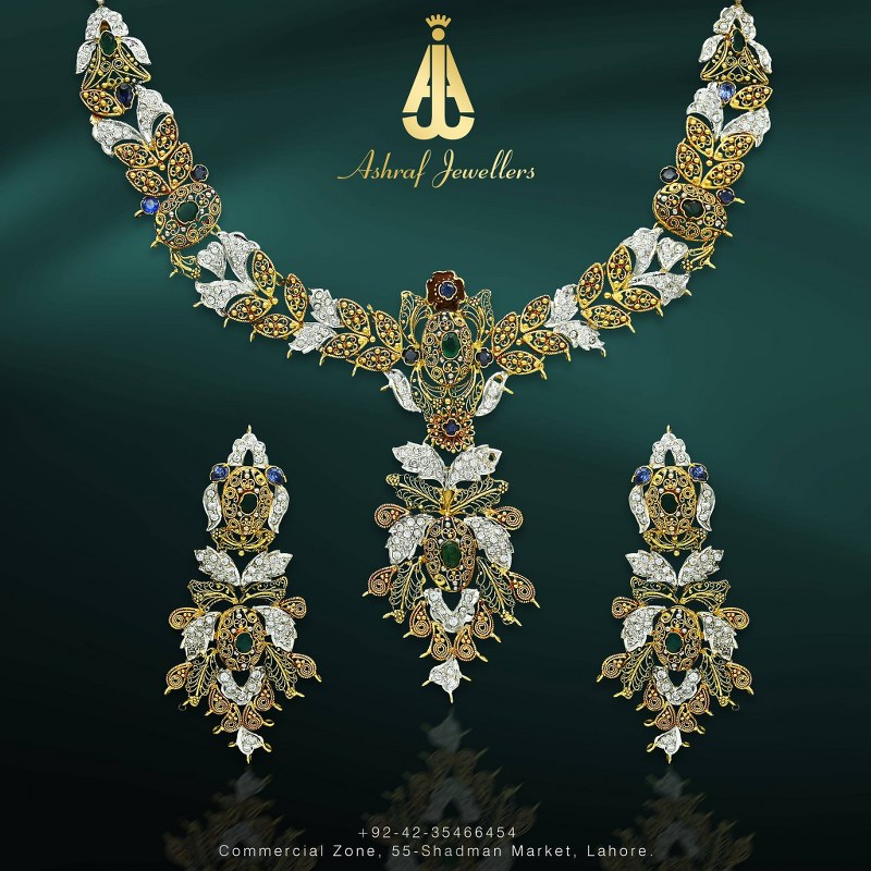 Gold Necklace Design 0013